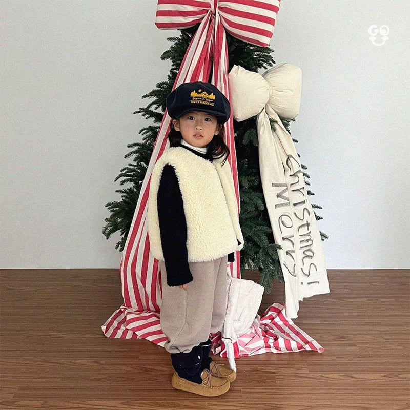 go;u - Korean Children Fashion - #kidzfashiontrend - Creamy Vest - 4
