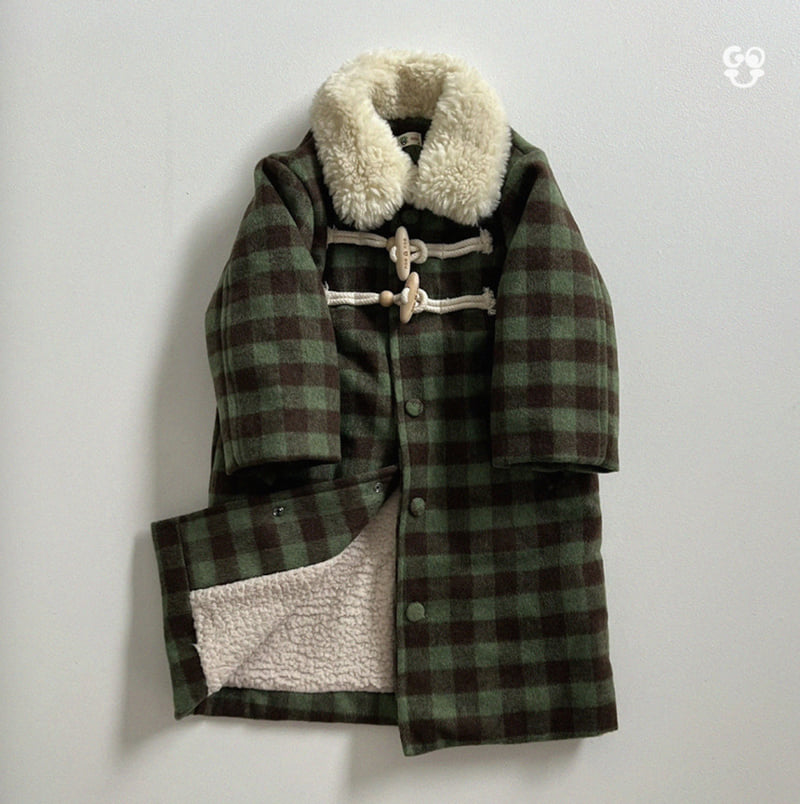 go;u - Korean Children Fashion - #childofig - Square Coat (Junior)