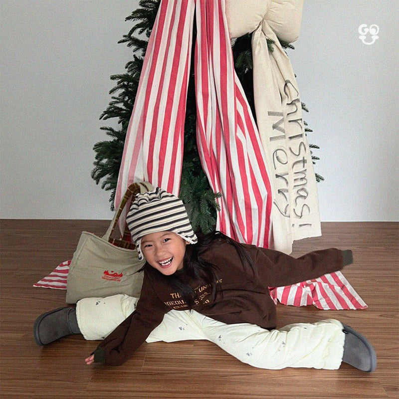 go;u - Korean Children Fashion - #discoveringself - Avocado Sweatshirt - 9