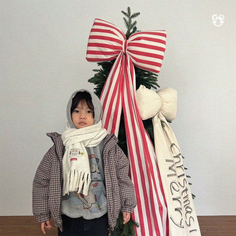 go;u - Korean Children Fashion - #kidsshorts - Snowman Hoodie - 8
