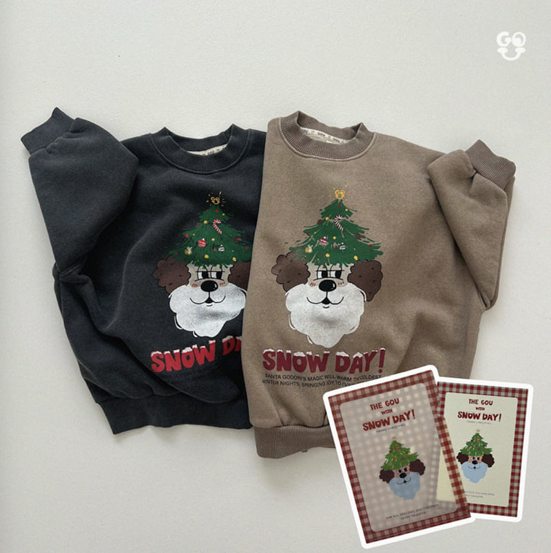 go;u - Korean Children Fashion - #kidsshorts - Go Tree Sweatshirt