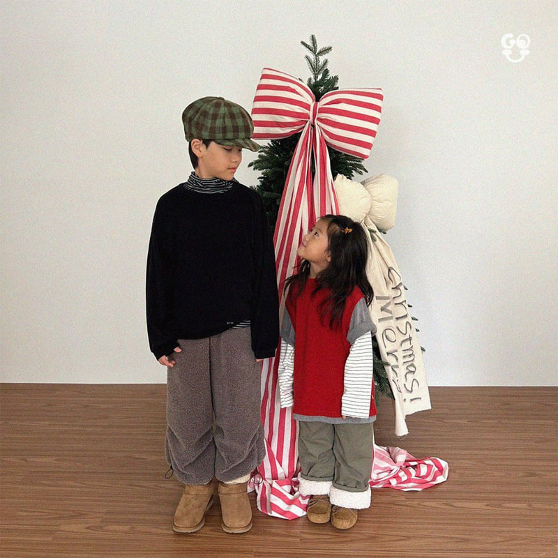 go;u - Korean Children Fashion - #kidsshorts - Again Tee - 11