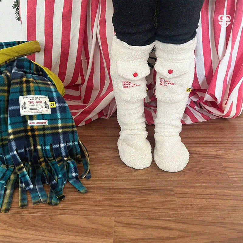 go;u - Korean Children Fashion - #kidsshorts - Pocket Knee Socks - 5