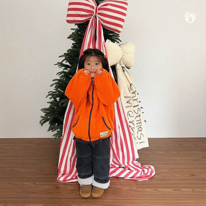 go;u - Korean Children Fashion - #kidsshorts - Fruit Zip-Up - 9