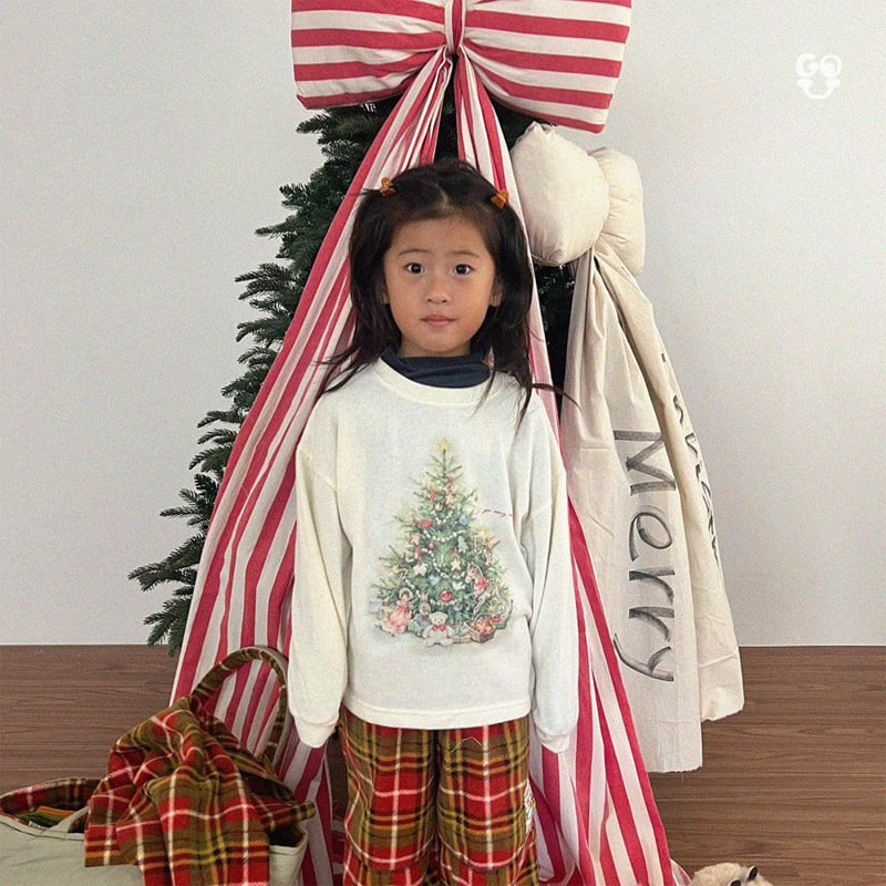 go;u - Korean Children Fashion - #fashionkids - Silent Night Tee - 4