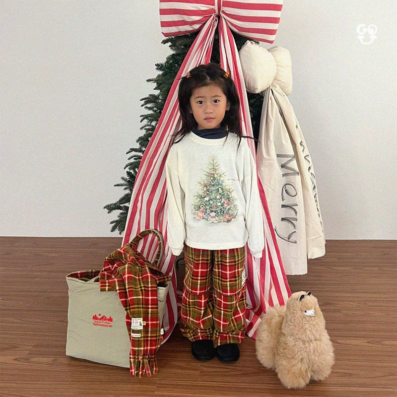 go;u - Korean Children Fashion - #kidzfashiontrend - Silent Night Tee - 6