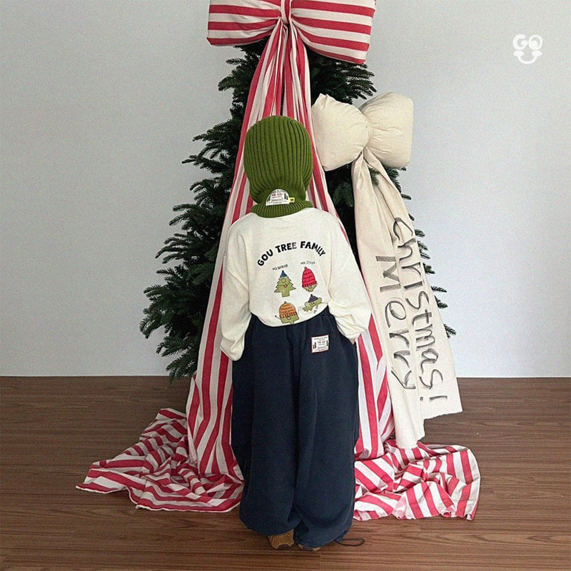 go;u - Korean Children Fashion - #kidzfashiontrend - Tree Family Tee - 5