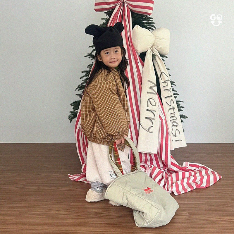go;u - Korean Children Fashion - #littlefashionista - Check Check Jacket (Kids) - 7