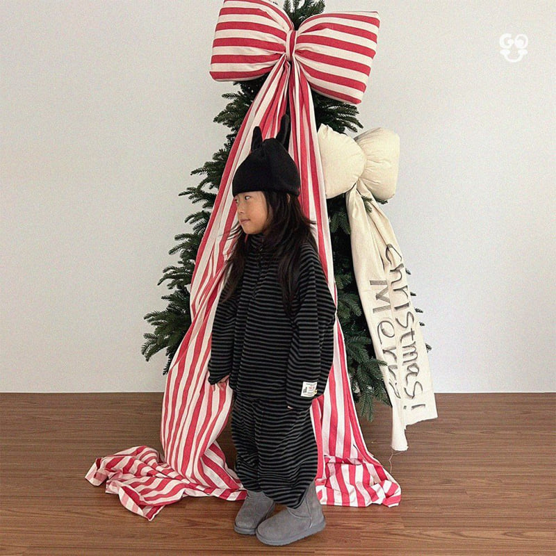 go;u - Korean Children Fashion - #littlefashionista - Stripe Set (Junior) - 11