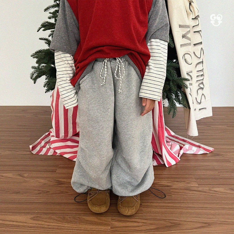 go;u - Korean Children Fashion - #littlefashionista - Three Combo Tee - 6