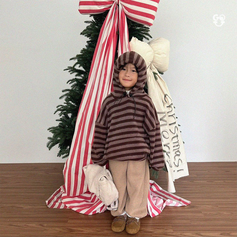 go;u - Korean Children Fashion - #littlefashionista - Hello Hood Sweatshirt - 3