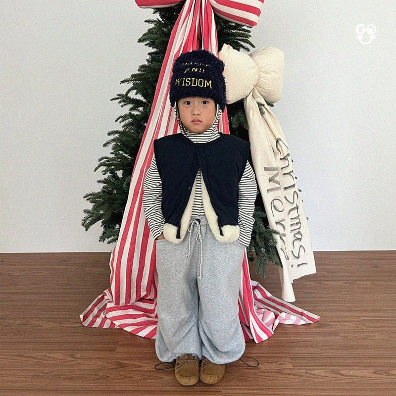 go;u - Korean Children Fashion - #magicofchildhood - Creamy Vest - 6