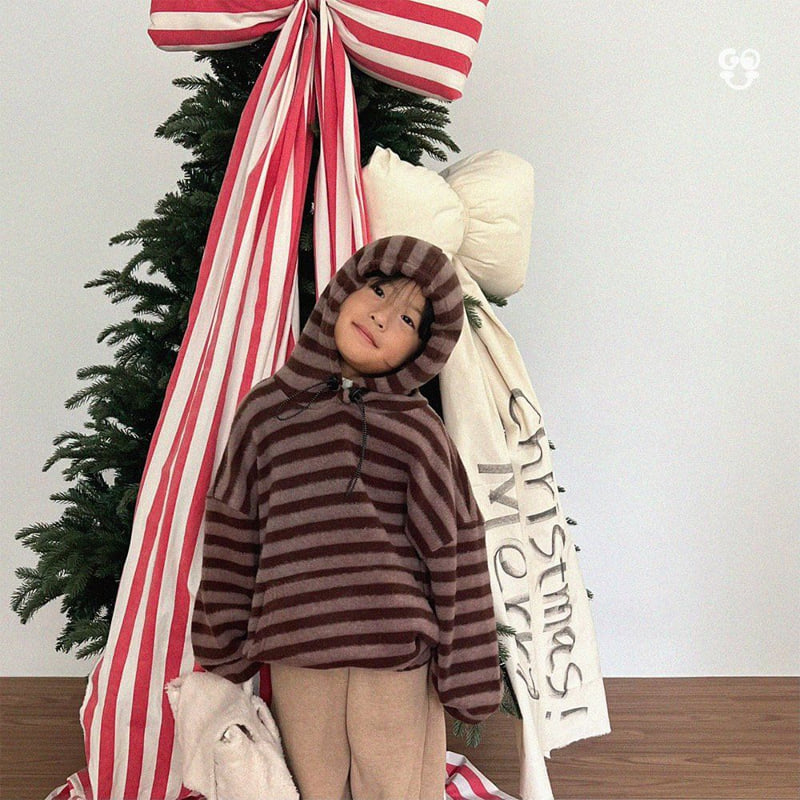 go;u - Korean Children Fashion - #littlefashionista - Hello Hood Sweatshirt - 4