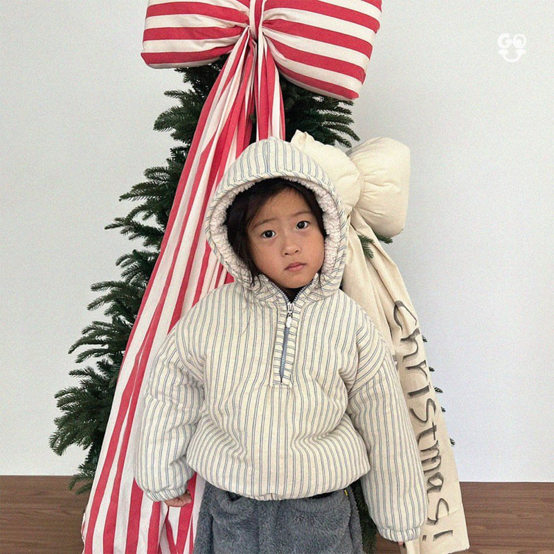 go;u - Korean Children Fashion - #minifashionista - Pompon Anorak Hoodie (Kids) - 11