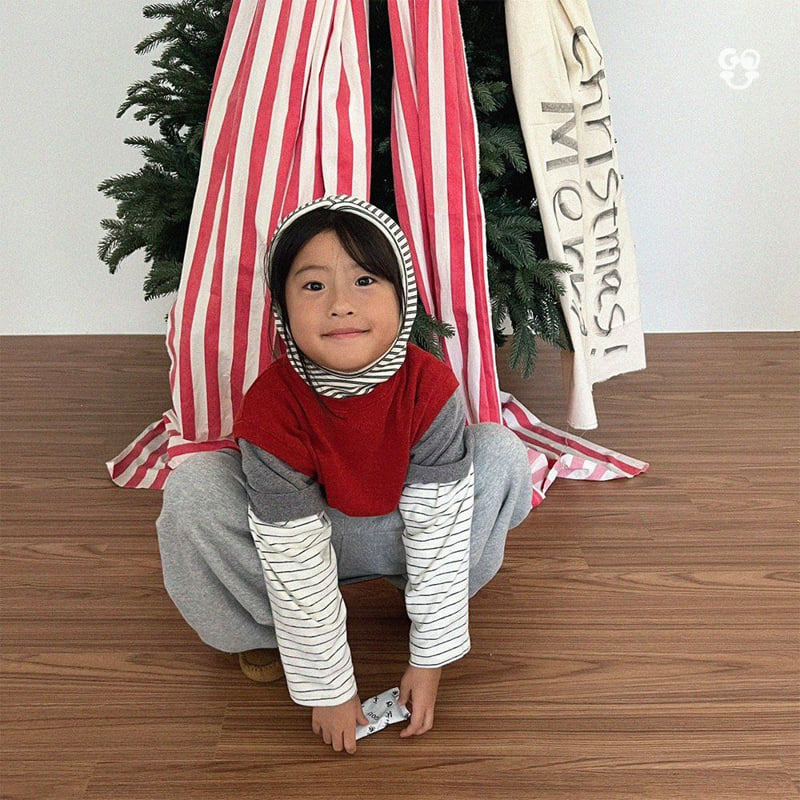 go;u - Korean Children Fashion - #minifashionista - Three Combo Tee - 8