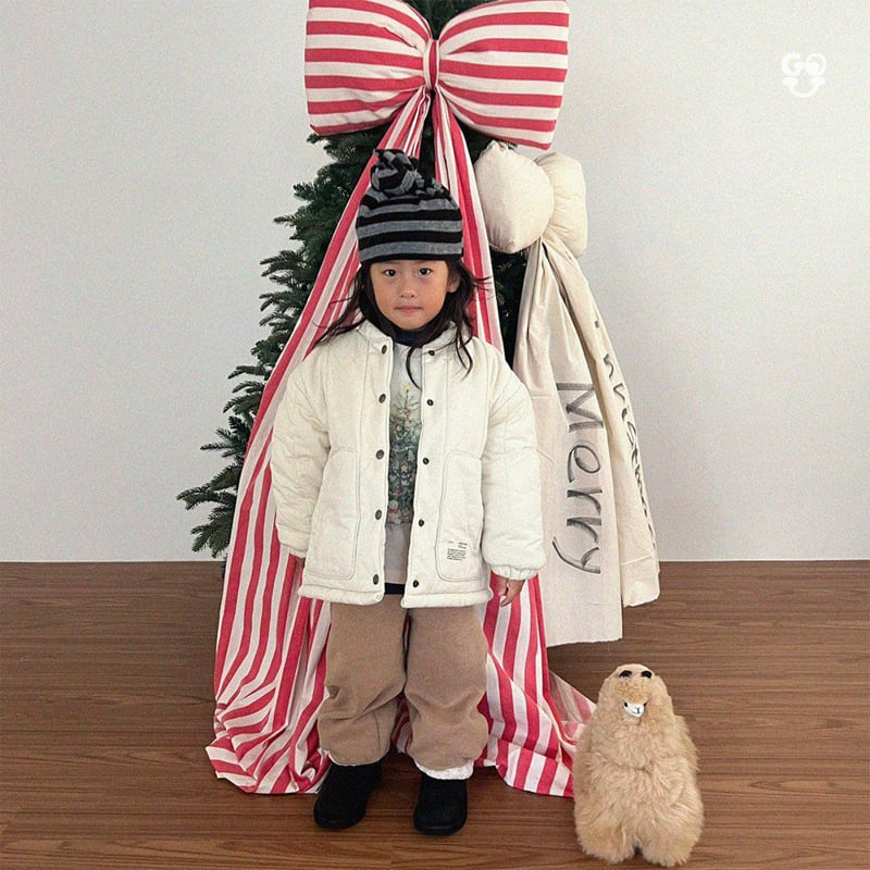 go;u - Korean Children Fashion - #prettylittlegirls - Marshmallow Jacket (Junior) - 6
