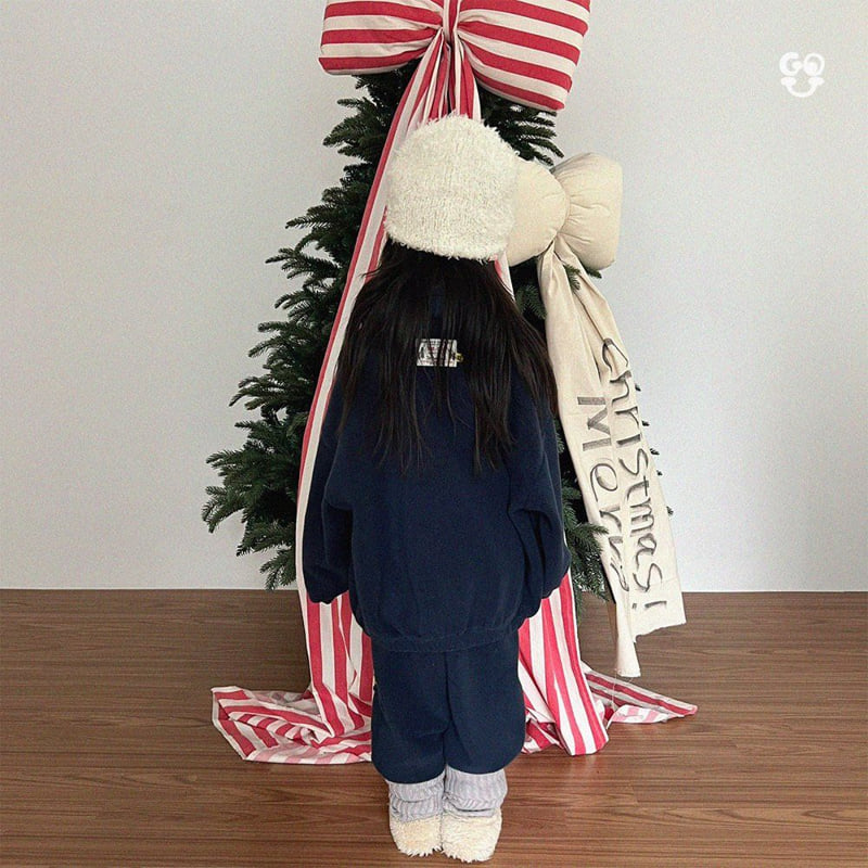 go;u - Korean Children Fashion - #stylishchildhood - Polpol Set (Oatmeal-Kids) - 5