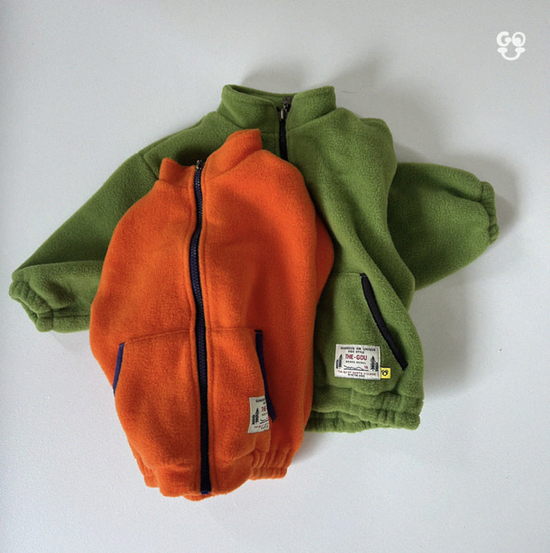 go;u - Korean Children Fashion - #todddlerfashion - Fruit Zip-Up