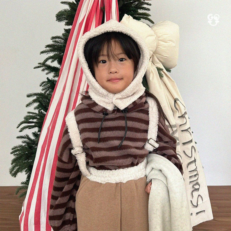 go;u - Korean Children Fashion - #toddlerclothing - Hello Hood Sweatshirt - 8