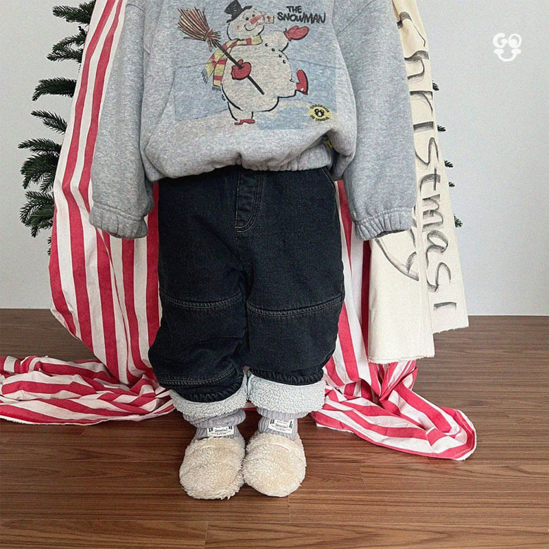go;u - Korean Women Fashion - #thatsdarling - Adult Snowman Hoodie - 9