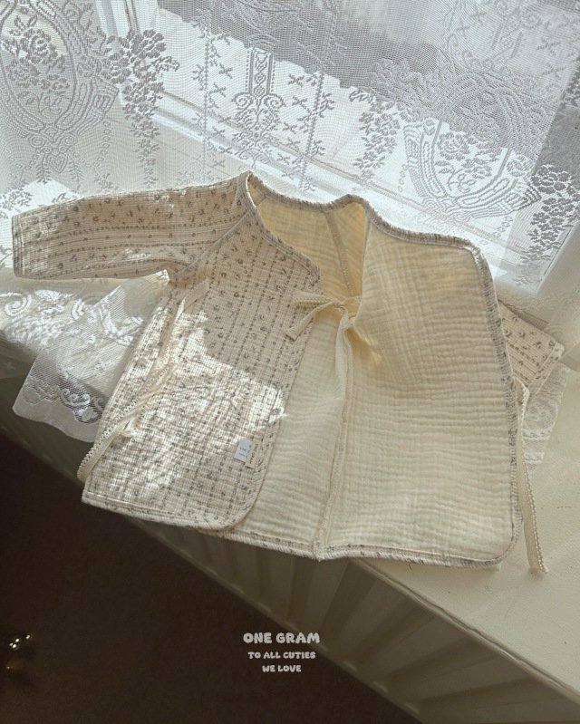 1 Gram - Korean Baby Fashion - #babyboutique - Ellie Newborn Gown - 8