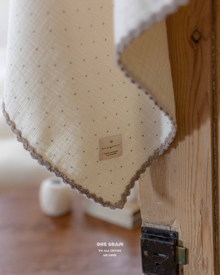 1 Gram - Korean Baby Fashion - #babyboutique - Dots Newborn Gown - 7
