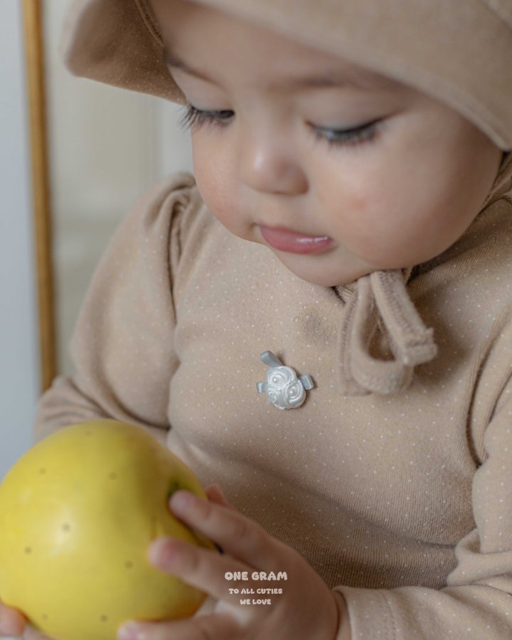 1 Gram - Korean Baby Fashion - #babyboutique - Flo Suit (Dot) - 2