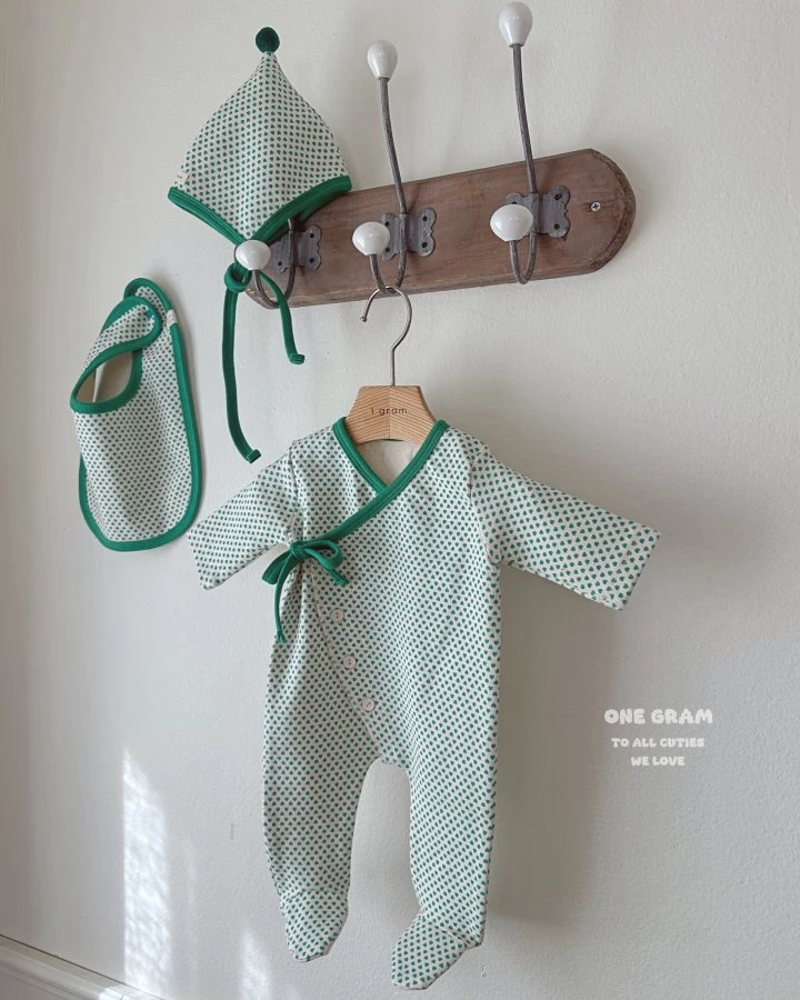 1 Gram - Korean Baby Fashion - #babyboutique - Vivia Newborn Suit (All) - 8