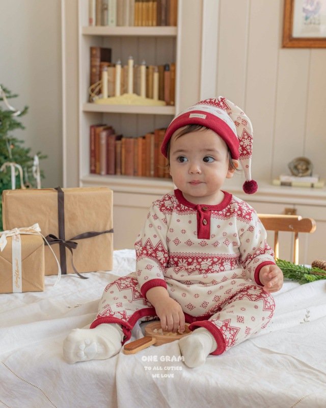 1 Gram - Korean Baby Fashion - #babyboutique - Orbit Suit (All) - 5
