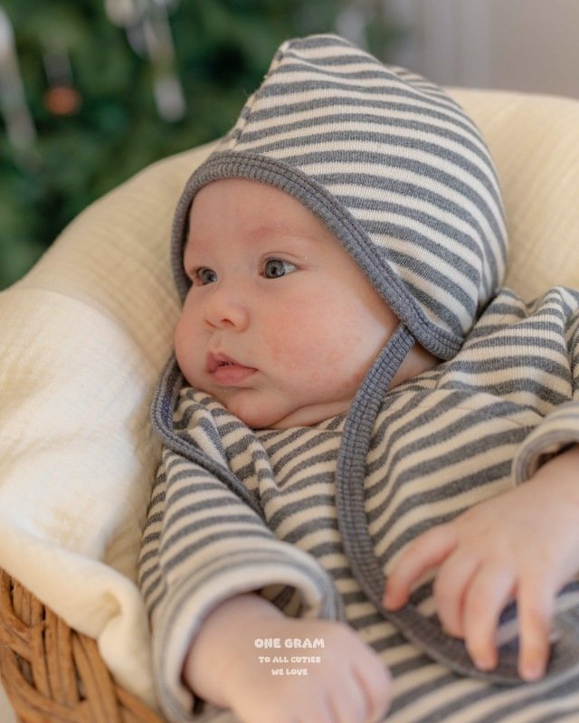 1 Gram - Korean Baby Fashion - #babyboutique - Jeje Bennet Suit (Long) - 5