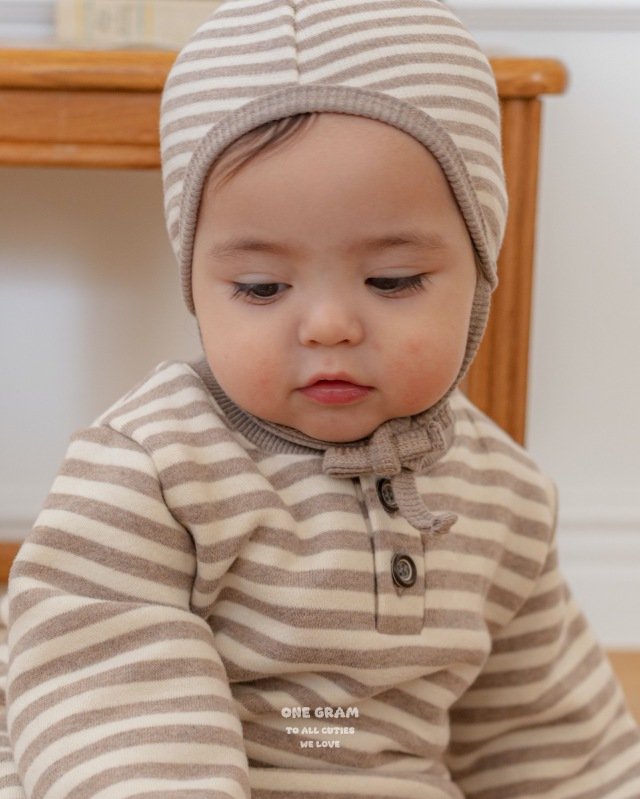 1 Gram - Korean Baby Fashion - #babyboutique - Jeje Bonnet - 5