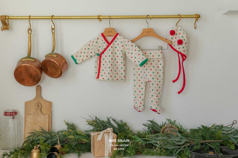 1 Gram - Korean Baby Fashion - #babyboutiqueclothing - Kiki Newborn Leggings Set - 12
