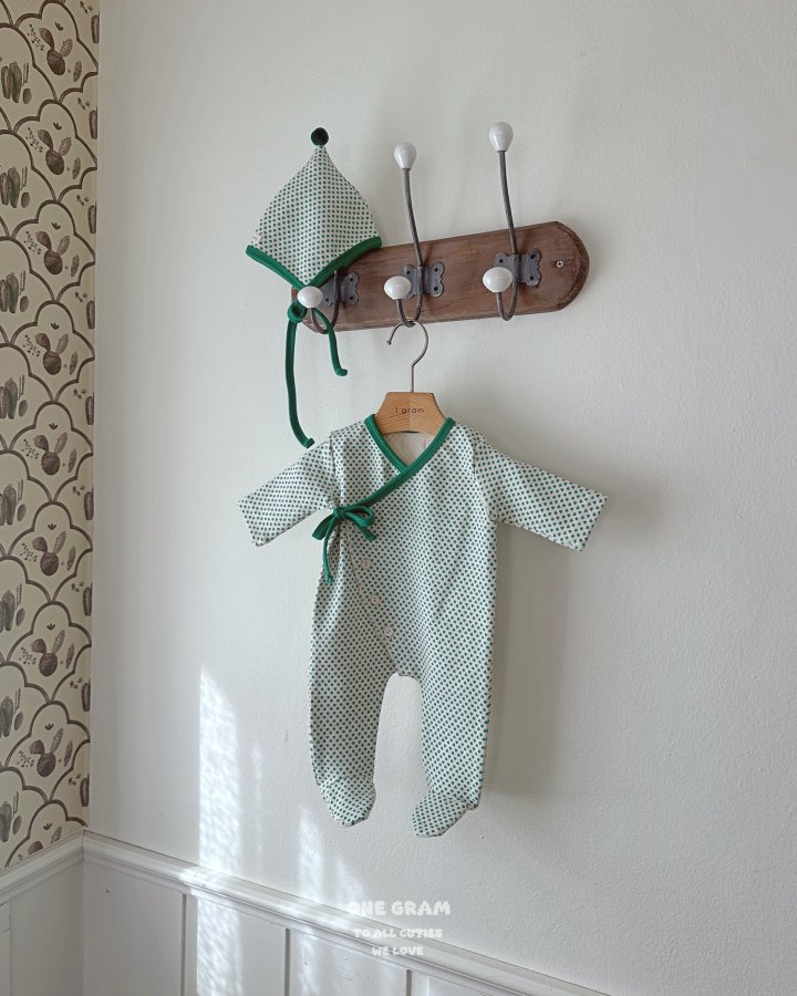 1 Gram - Korean Baby Fashion - #babyboutiqueclothing - Vivia Newborn Suit (All) - 9