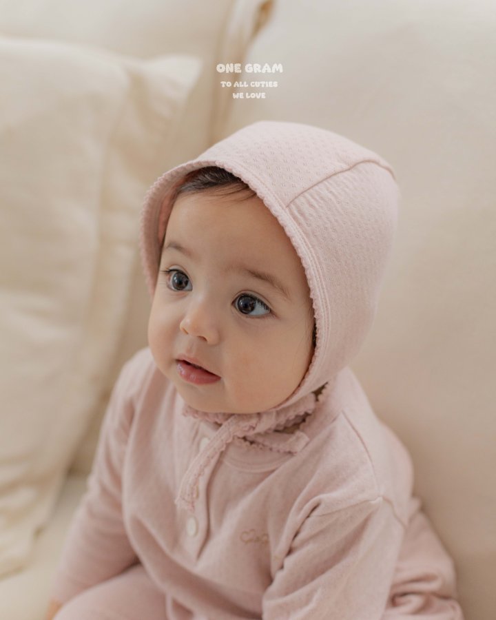 1 Gram - Korean Baby Fashion - #babyclothing - Lauren Pincord Suit (All) - 7