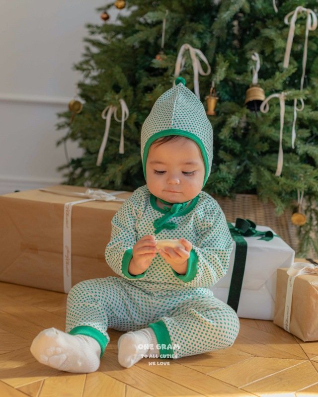 1 Gram - Korean Baby Fashion - #babyclothing - Vivia Bonnet - 9