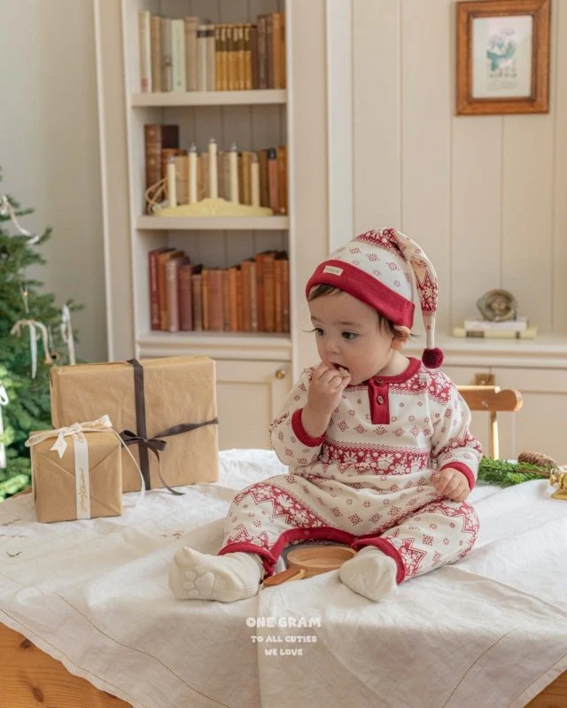 1 Gram - Korean Baby Fashion - #babyclothing - Orbit Suit (All) - 7