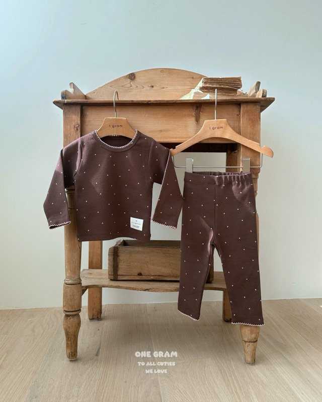 1 Gram - Korean Baby Fashion - #babyclothing - Lia Set - 12