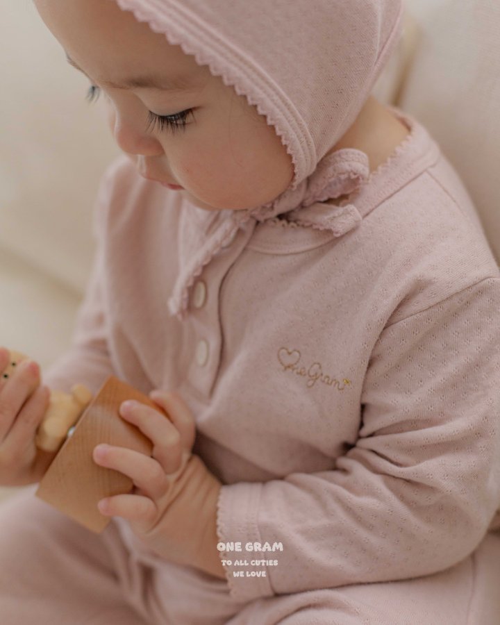 1 Gram - Korean Baby Fashion - #babyfashion - Lauren Pincord Suit (All) - 8