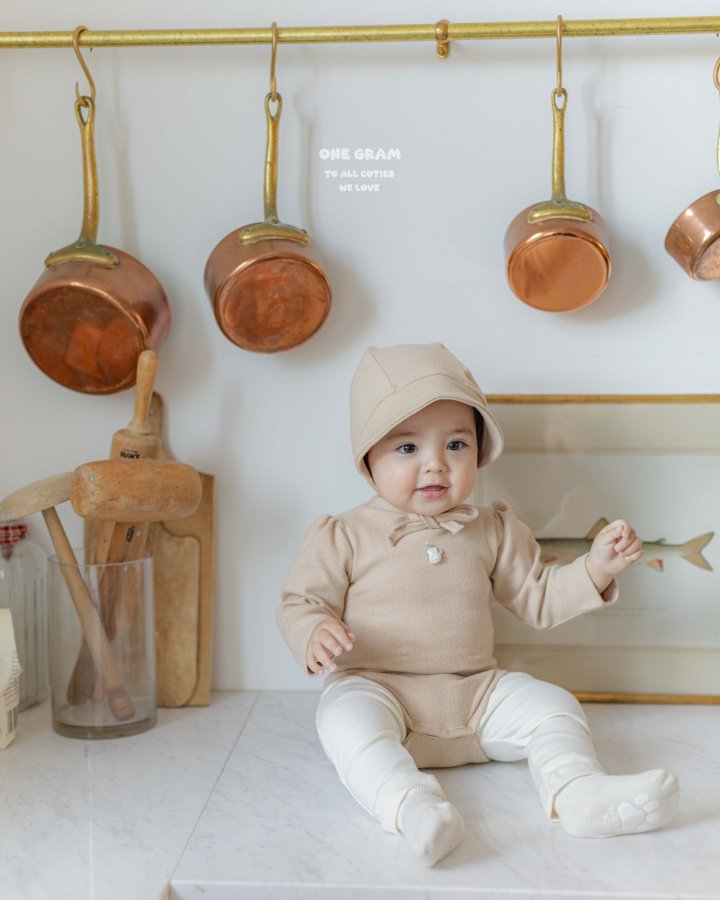 1 Gram - Korean Baby Fashion - #babyfashion - Flo Suit (Dot) - 5