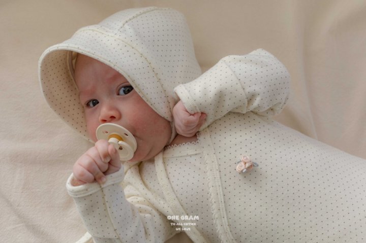 1 Gram - Korean Baby Fashion - #babyclothing - Flo Newborn Leggings Set - 4