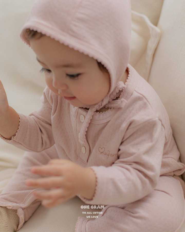 1 Gram - Korean Baby Fashion - #babyfever - Lauren Pincord Suit (All) - 9