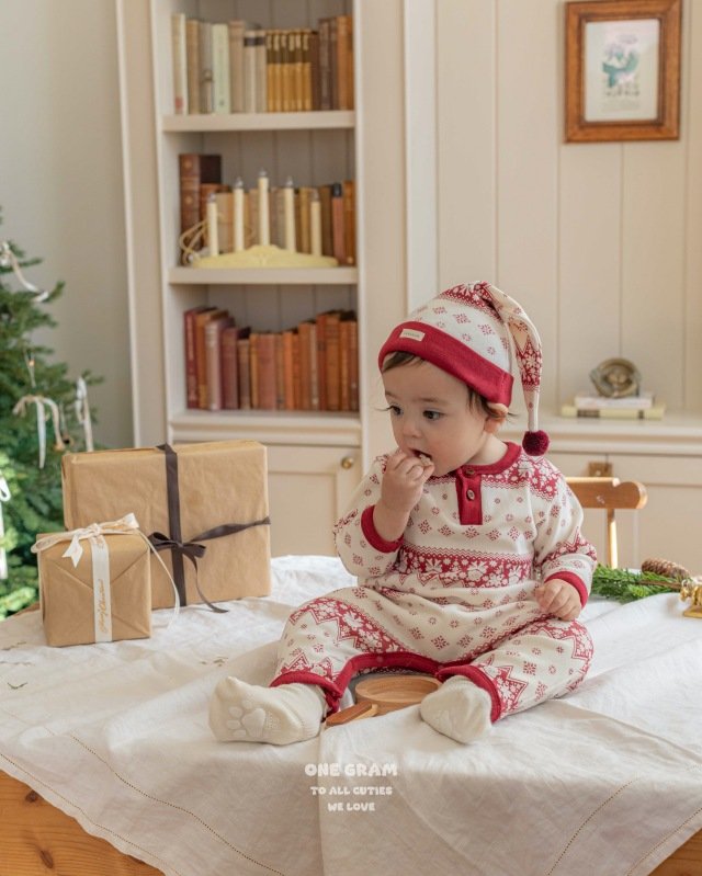 1 Gram - Korean Baby Fashion - #babyfever - Orbit Bonnet - 7