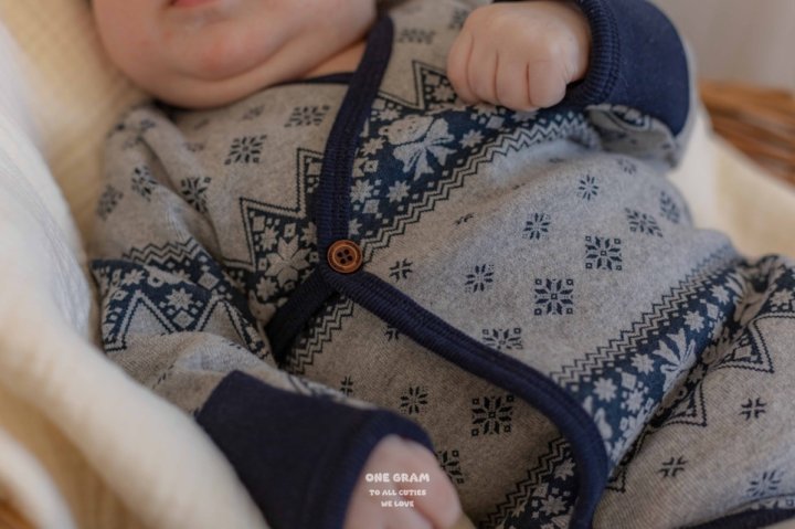 1 Gram - Korean Baby Fashion - #babygirlfashion - Orbit Newborn Suit - 9