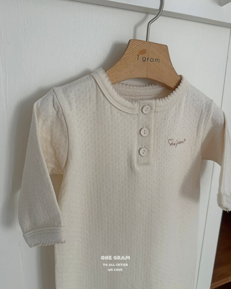 1 Gram - Korean Baby Fashion - #babylifestyle - Lauren Pincord Suit (All) - 11