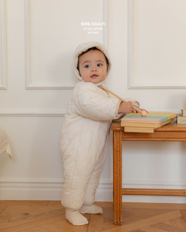 1 Gram - Korean Baby Fashion - #babylifestyle - Oz Romper (All) - 5