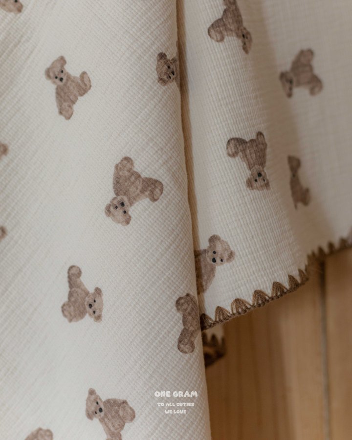 1 Gram - Korean Baby Fashion - #babyoninstagram - Bobo Newborn Gown - 3