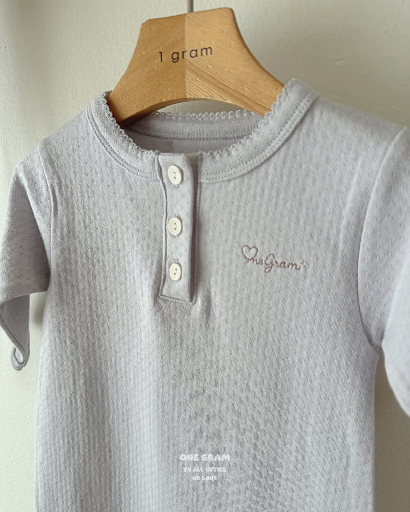 1 Gram - Korean Baby Fashion - #babyoninstagram - Lauren Pincord Suit (All) - 12