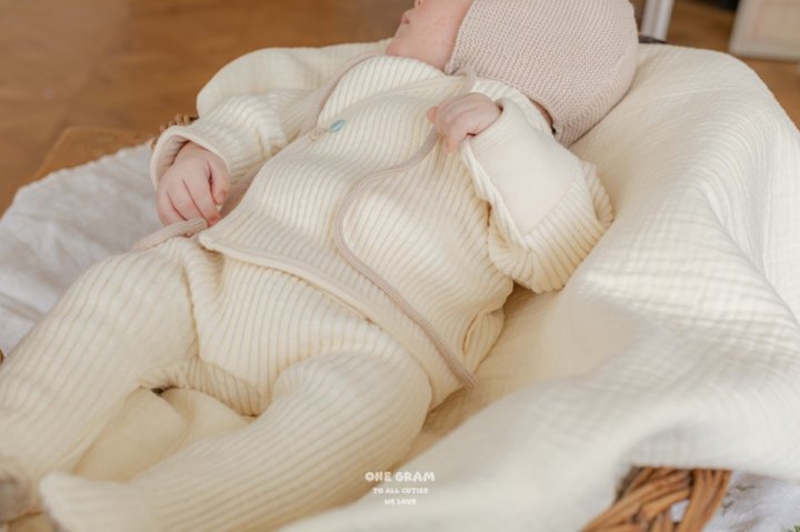 1 Gram - Korean Baby Fashion - #babyoninstagram - Mary Newborn Leggings Set - 5