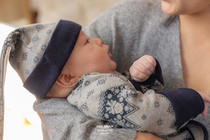 1 Gram - Korean Baby Fashion - #babyoninstagram - Orbit Newborn Suit - 11