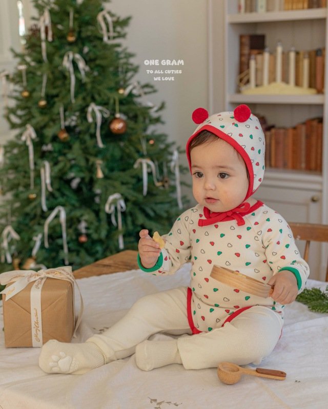 1 Gram - Korean Baby Fashion - #babyootd - Kiki Suit Leggings Set - 5